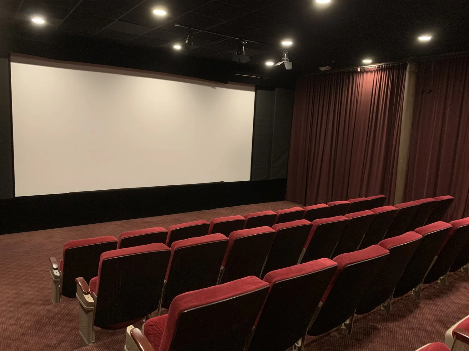 Sound stage or production facility photograph.