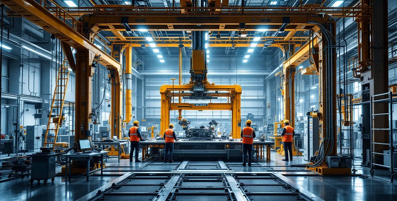 Supply chain manufacturing floor