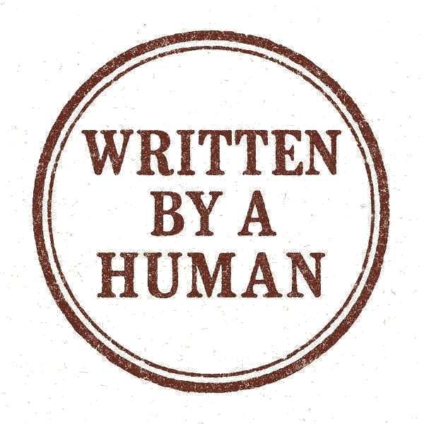 Written by a human