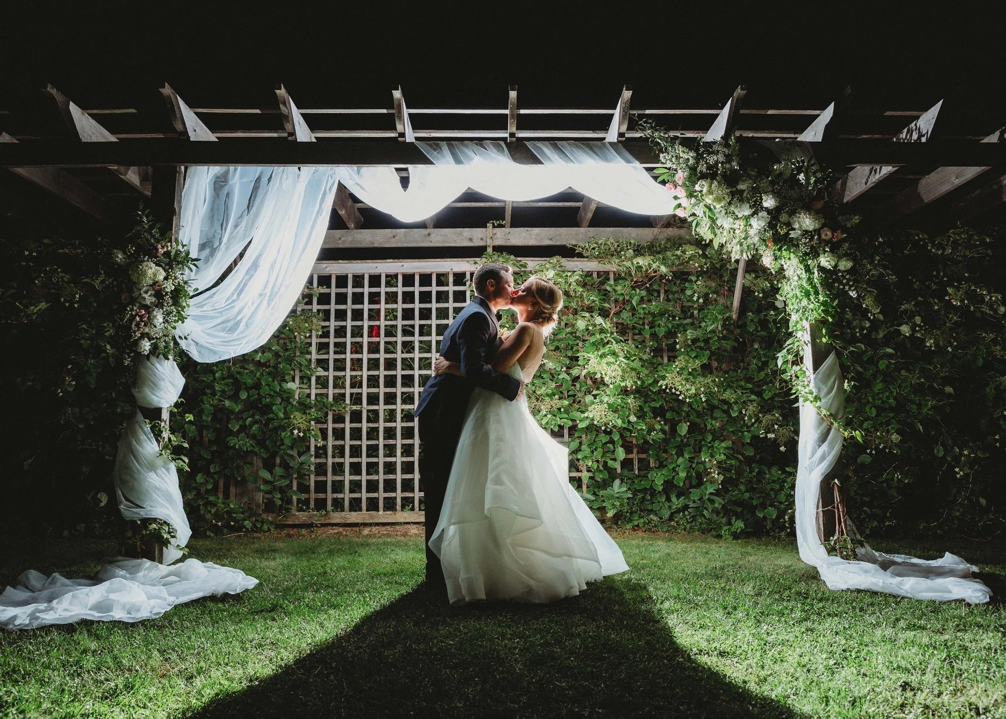A wedding celebration at Barrington Hall