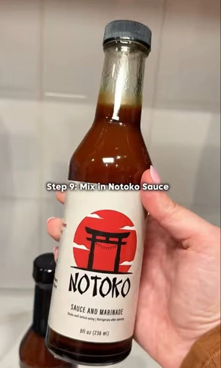 Glamorousgrub with Notoko Sauce