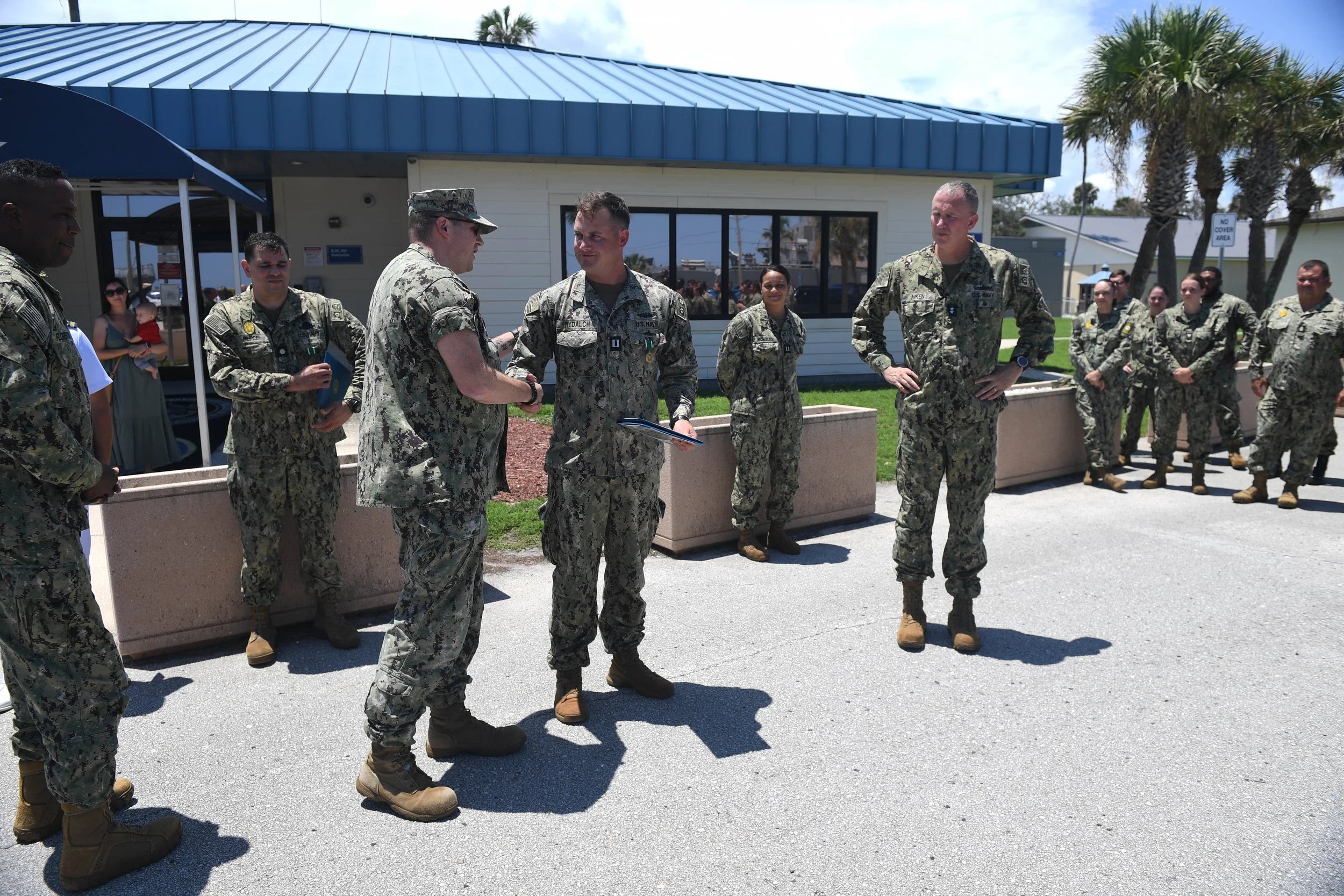Fletcher award ceremony Fourth Fleet