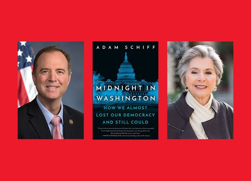 Congressman Adam Schiff with Hon. Barbara Boxer