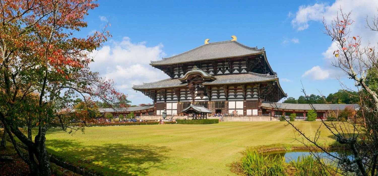 Architecture bouddhique historique à Nara