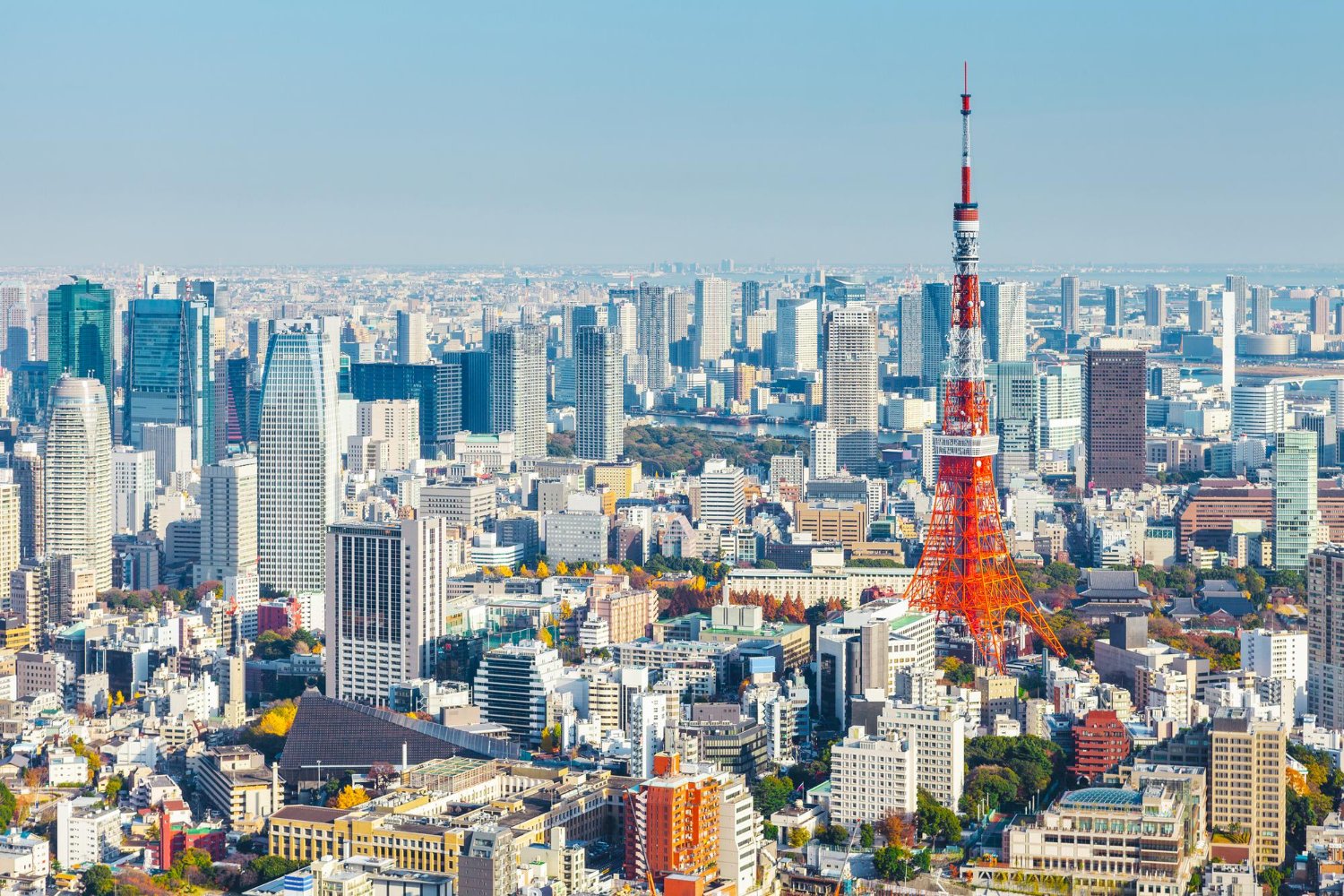 Vue urbaine de Tokyo