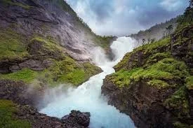 Kjosfossen Waterfall