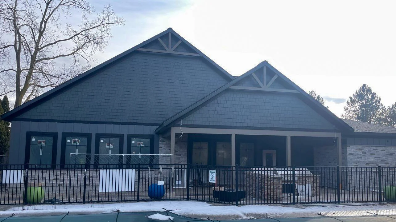 Canterbury Club House Livonia Michigan exterior renovation