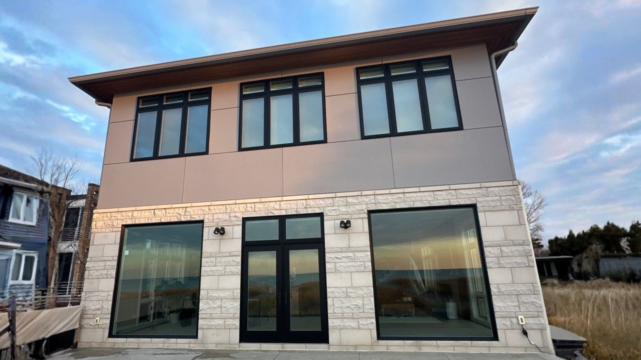 St Joseph Michigan modern exterior renovation