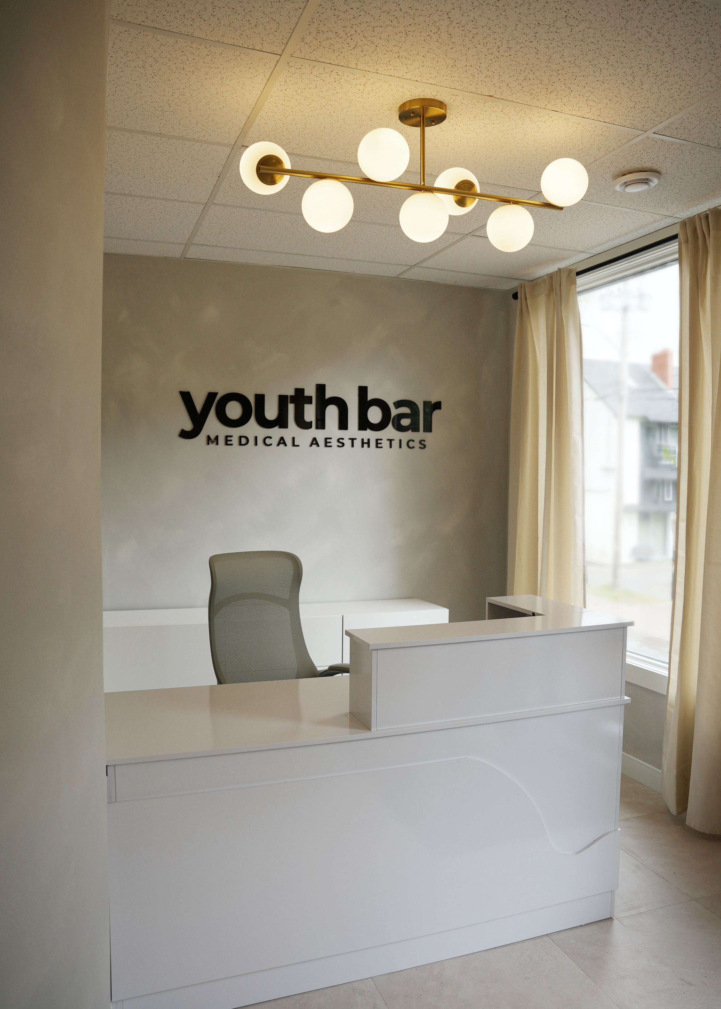 Inside the new Youth Bar Medical Aesthetics clinic at 3208 Isleville Street, Halifax
