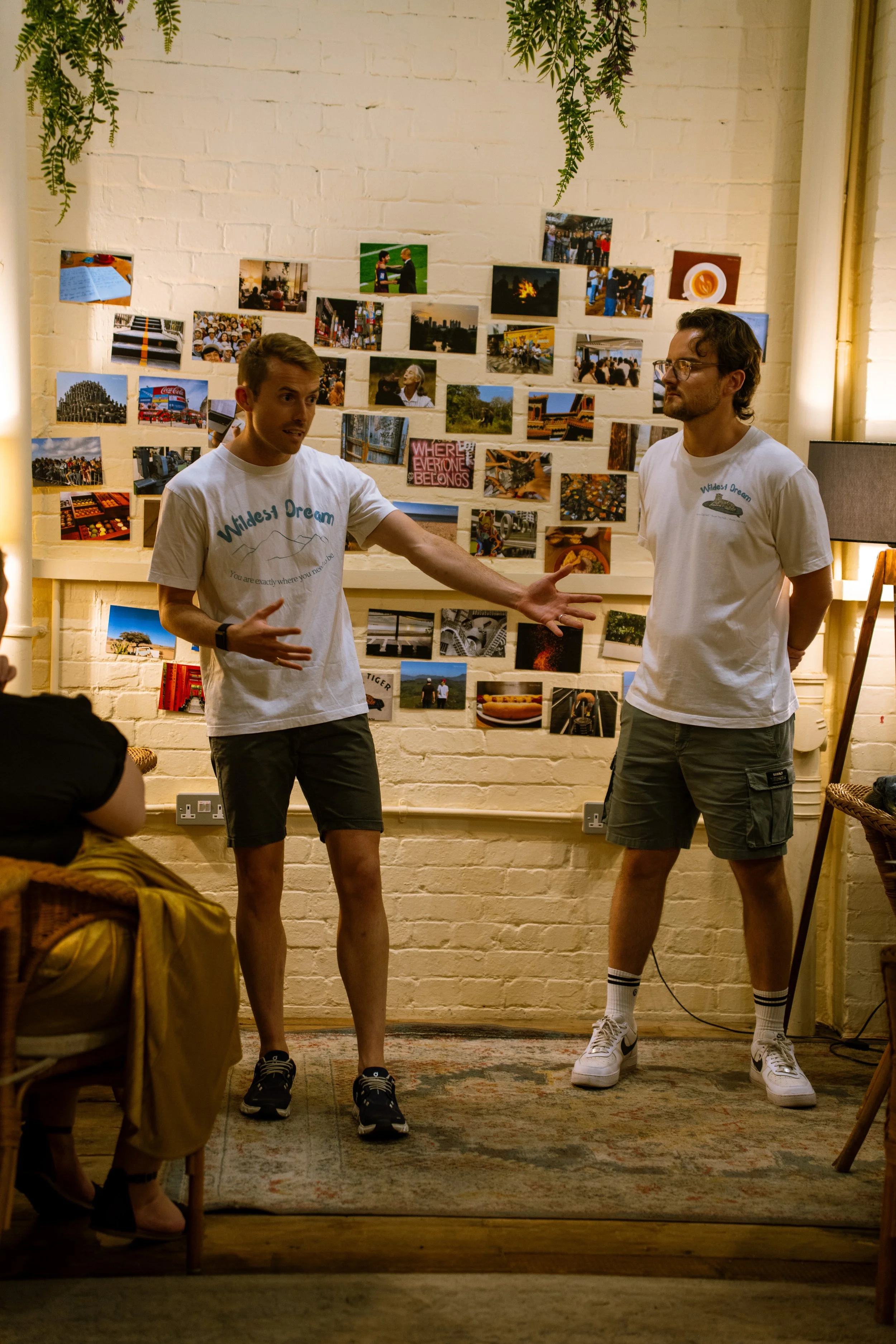 Wildest Dream workshop moment