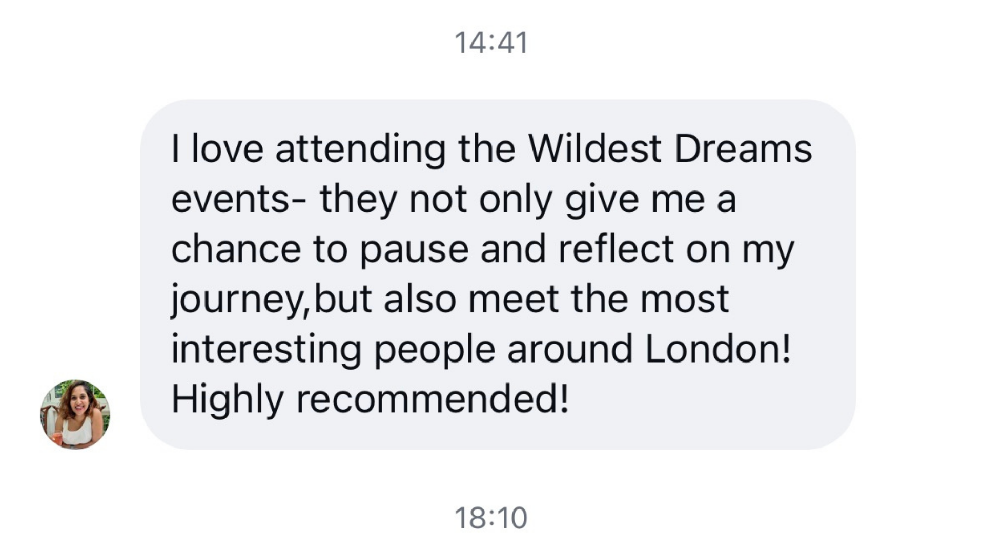 Community message