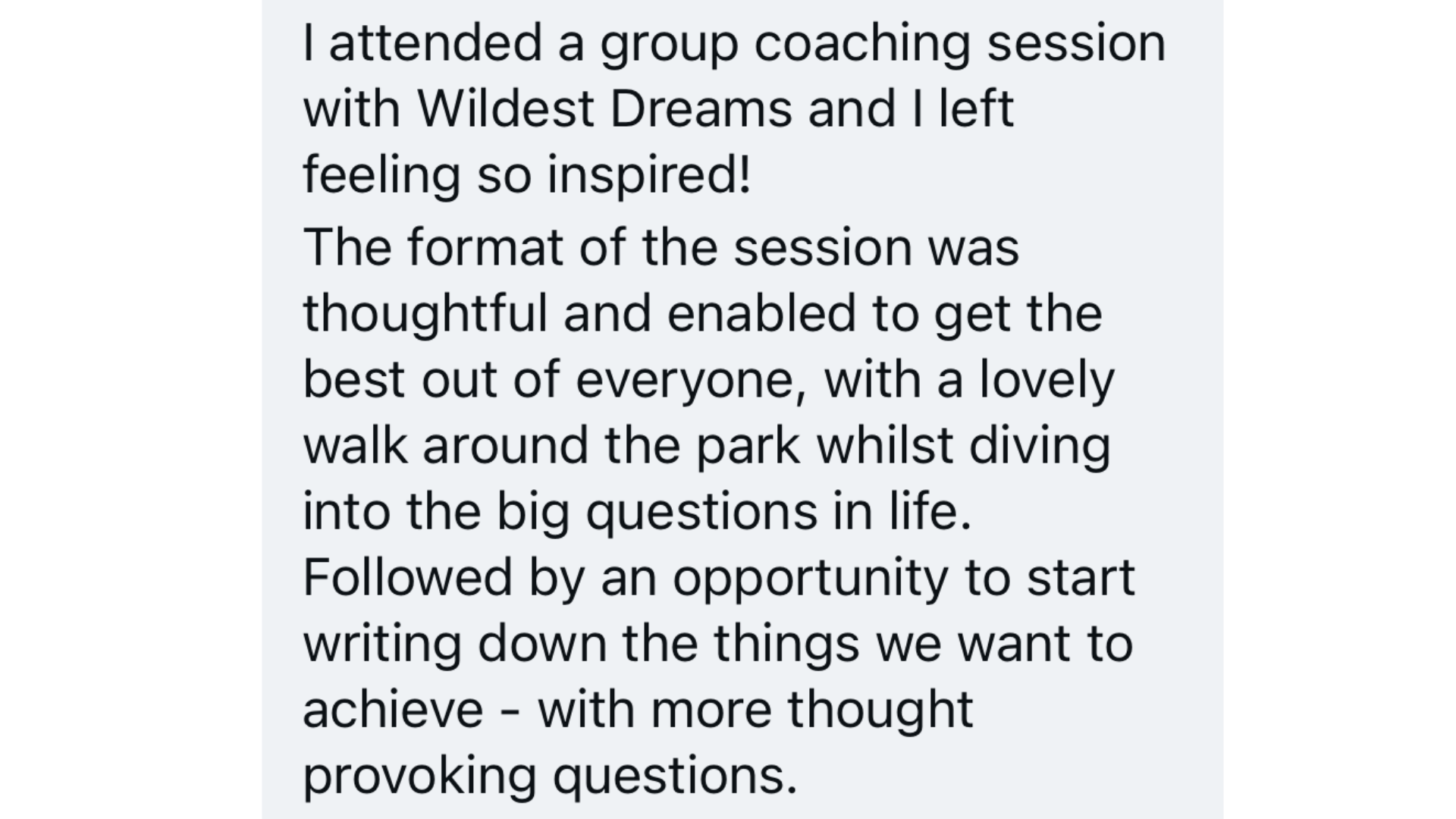 Community message