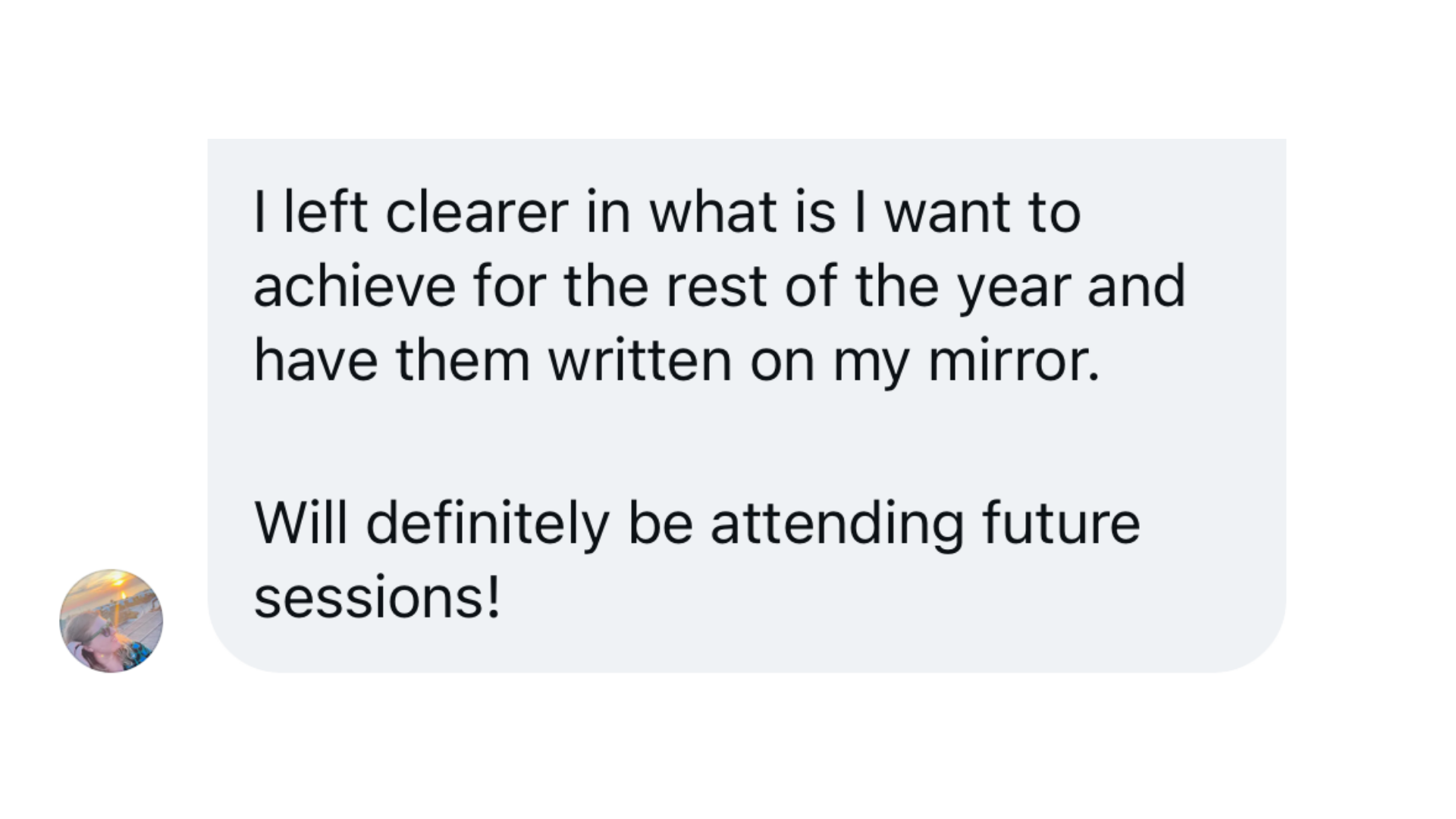 Community message