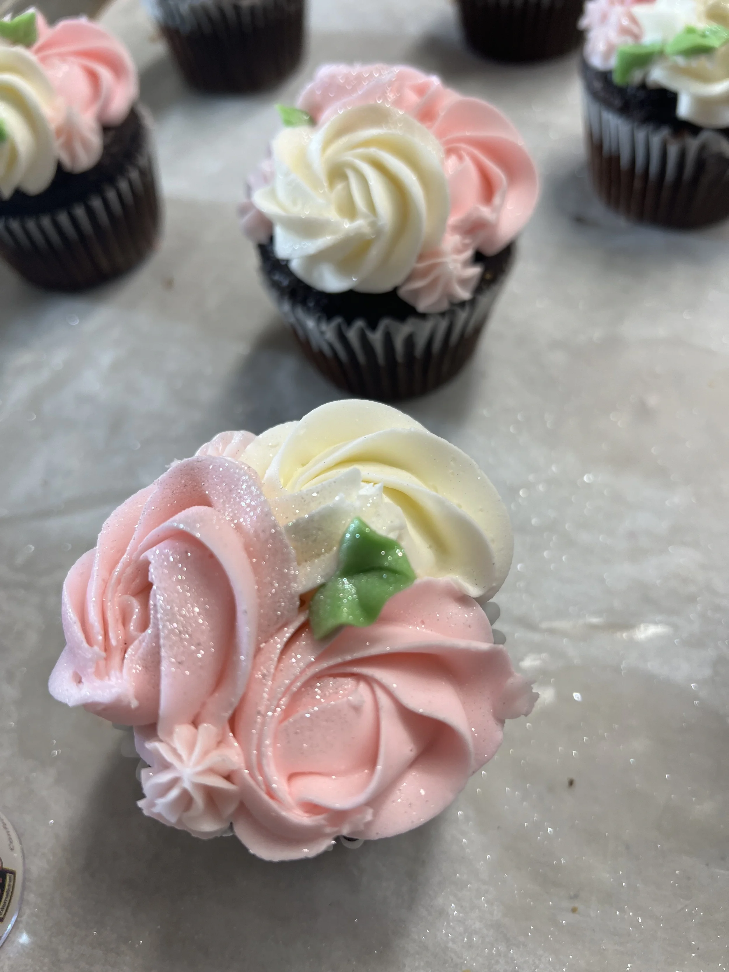 Floral Cupcakes