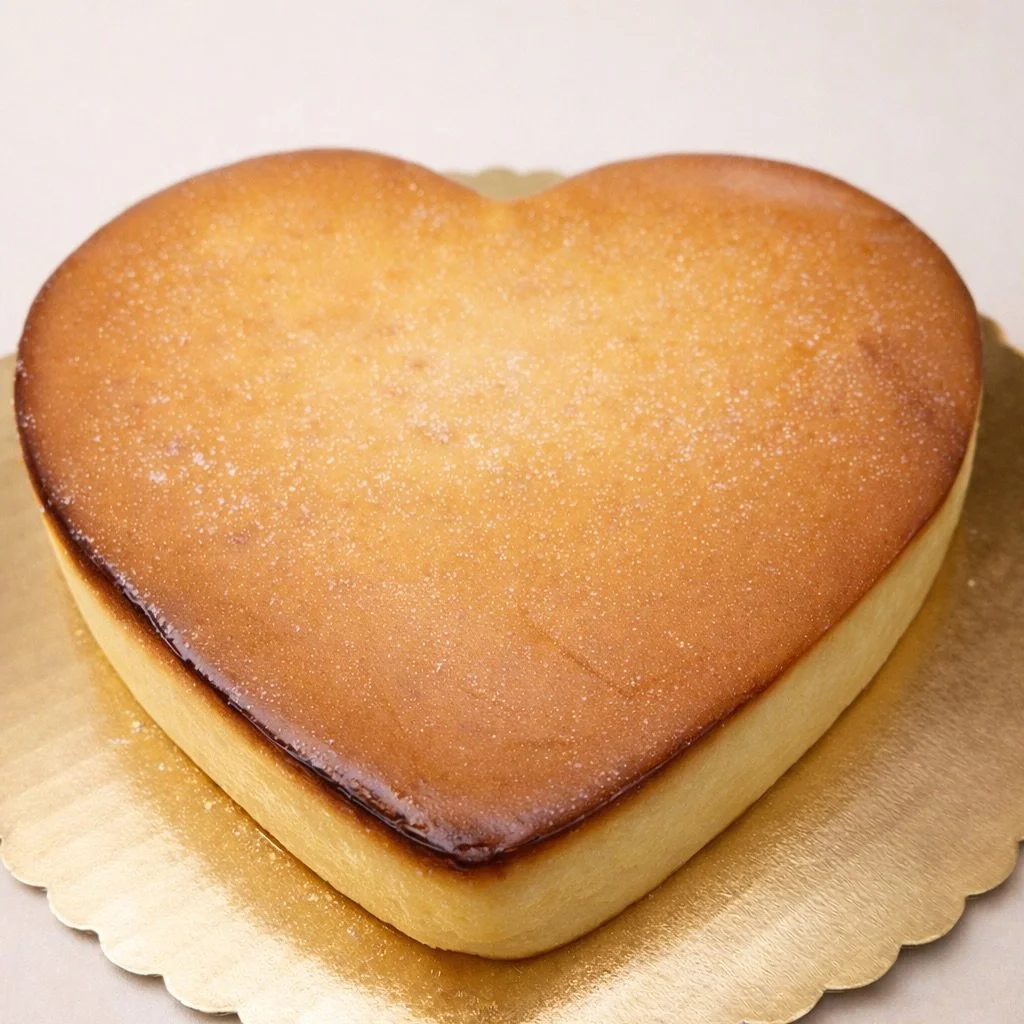 Heart-Shaped Romance Cake