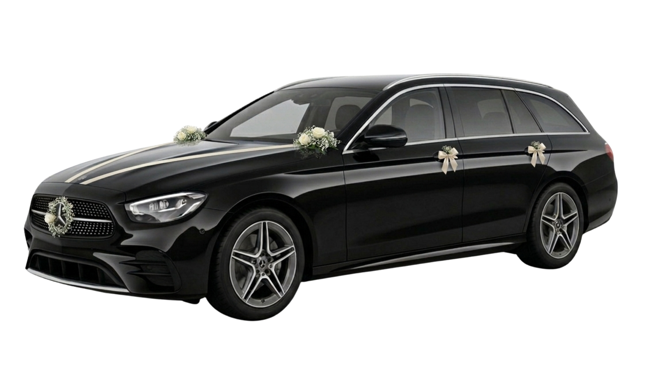 Mercedes E Class wedding vehicle