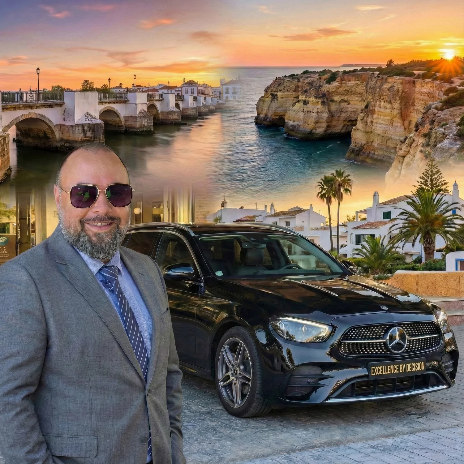 Hourly private chauffeur service in Algarve