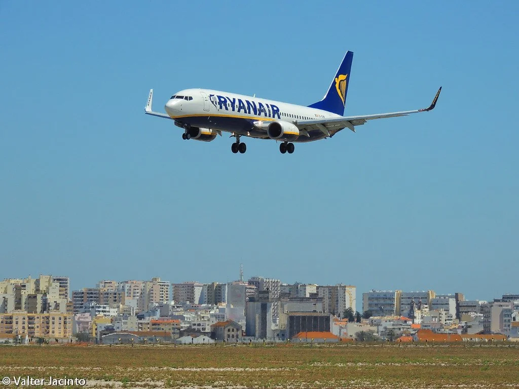 Faro Airport arrivals hall