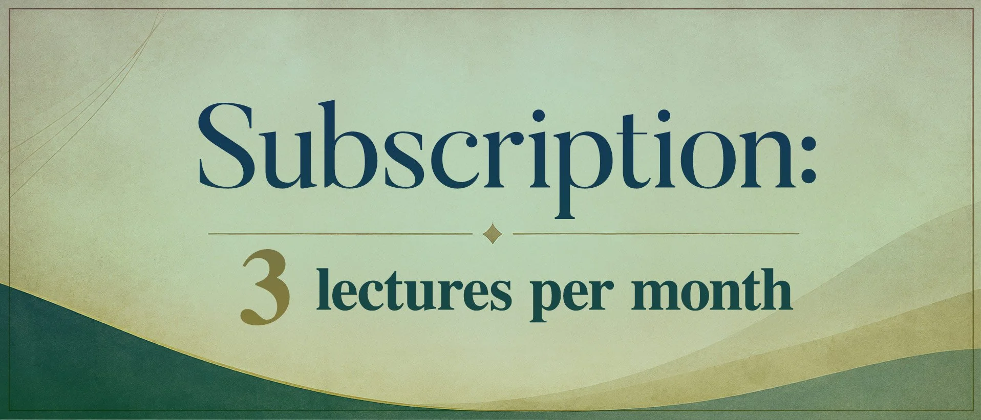 Subscription: 3 per month