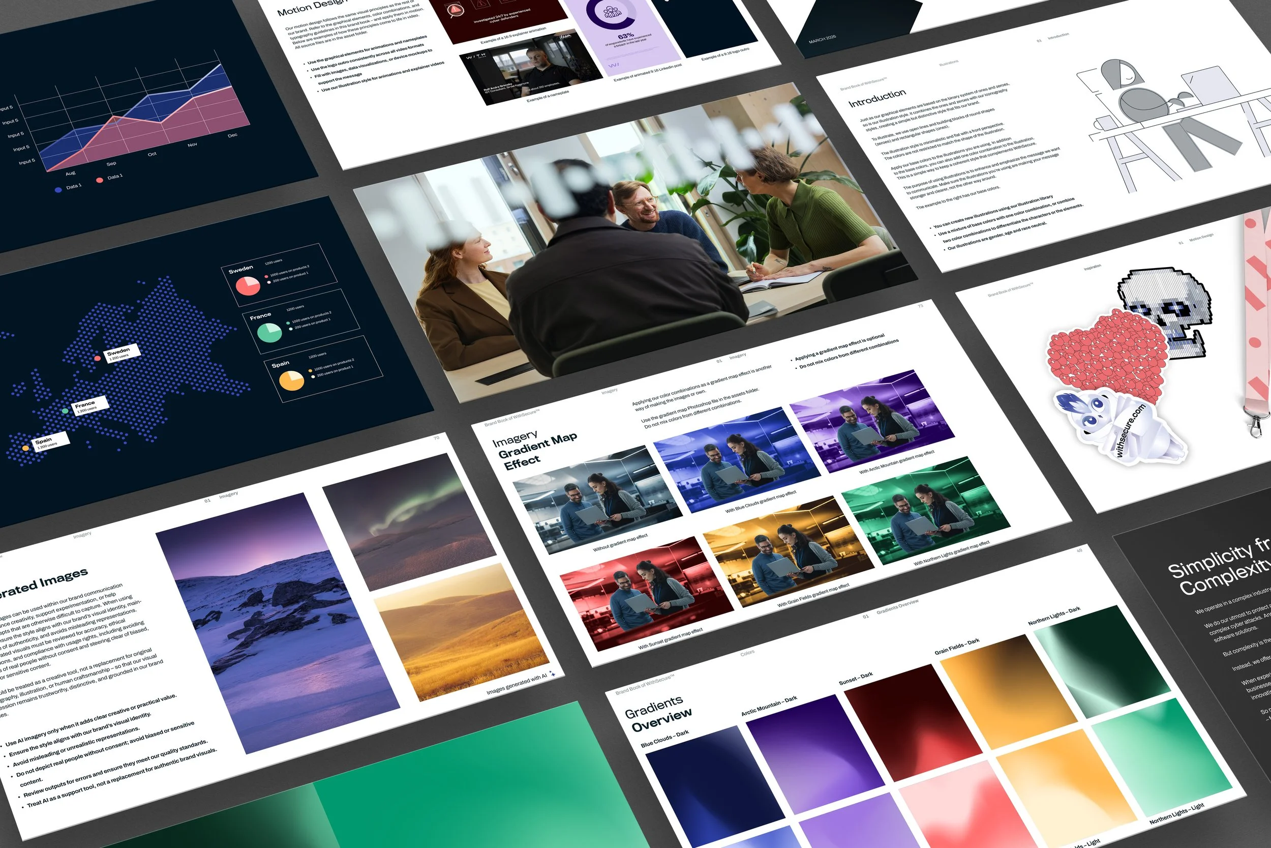 WithSecuren brand book — design-systeemin aukeamia