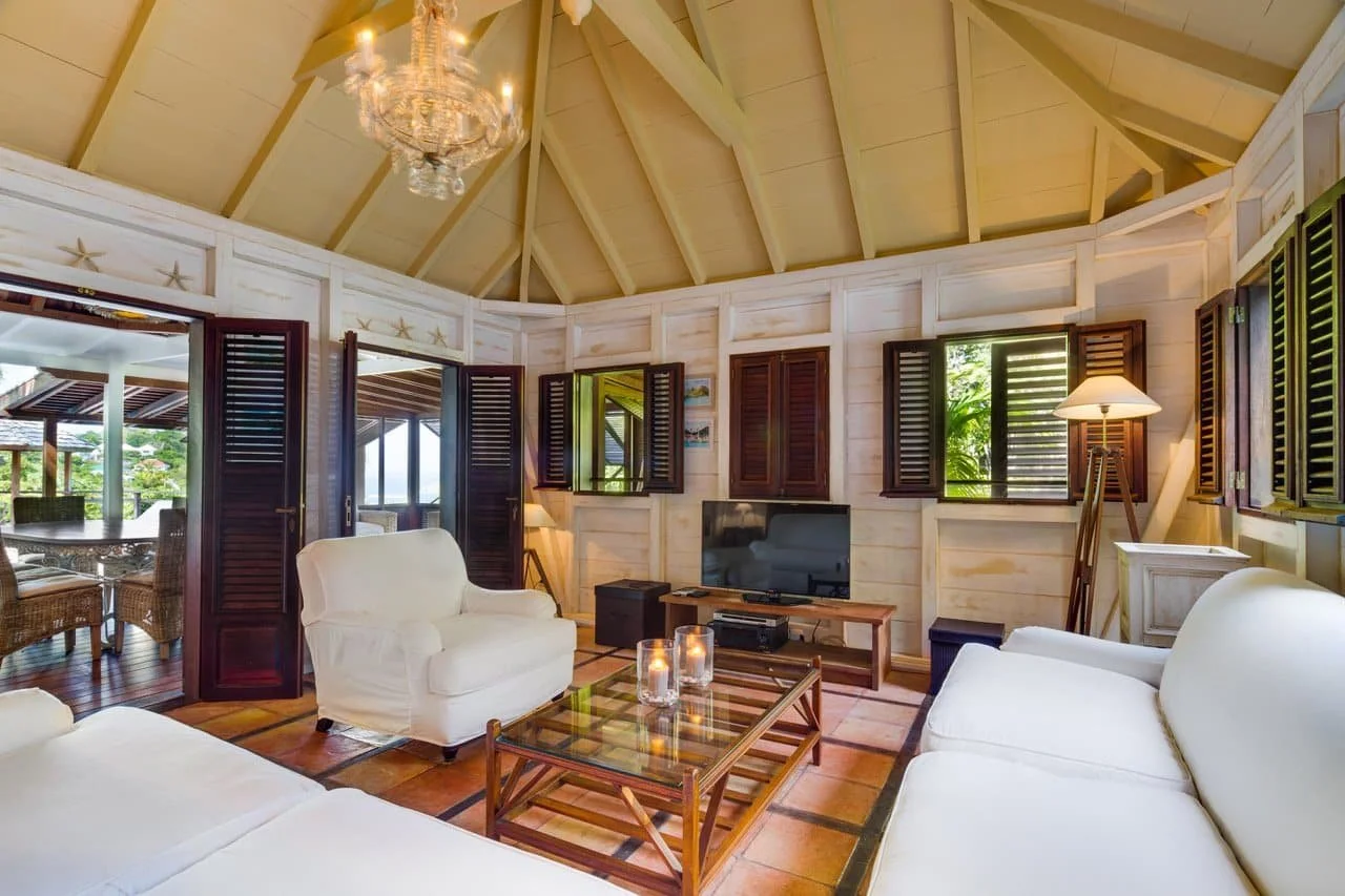 Air-conditioned living room