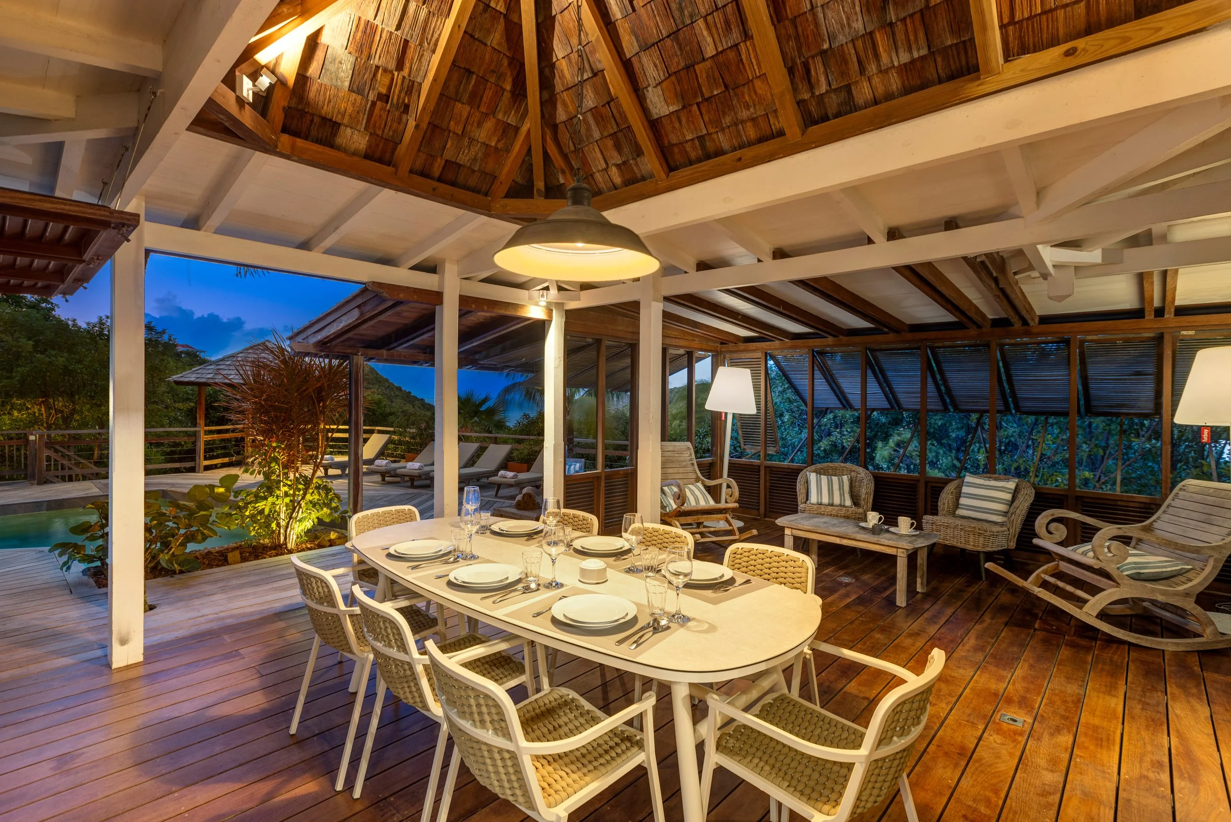Dining terrace