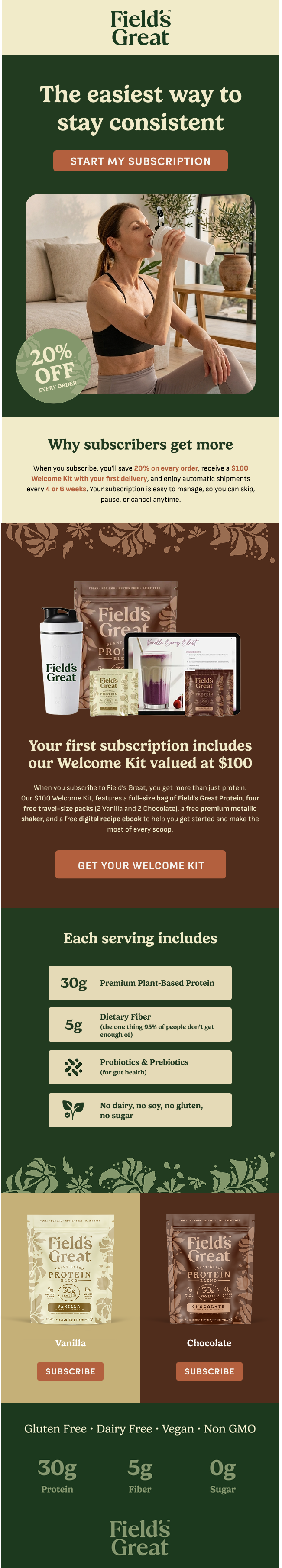 Field's Great email