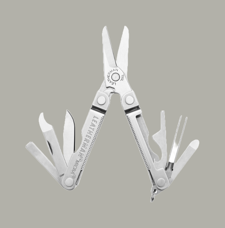 A Leatherman Micra multitool