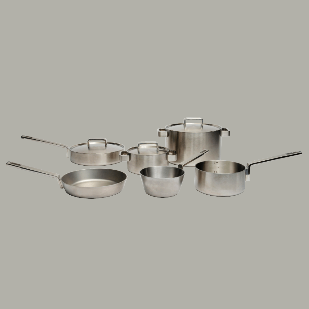 Hackman/Iittala stainless steel pans