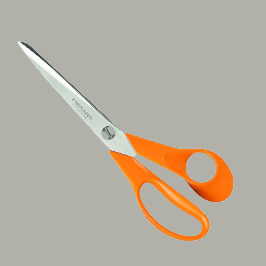 A pair of Fiskars scissors