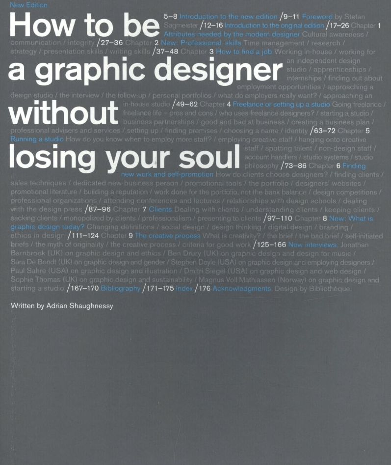 Cover of the book How to be a graphic designer, without losing your soul