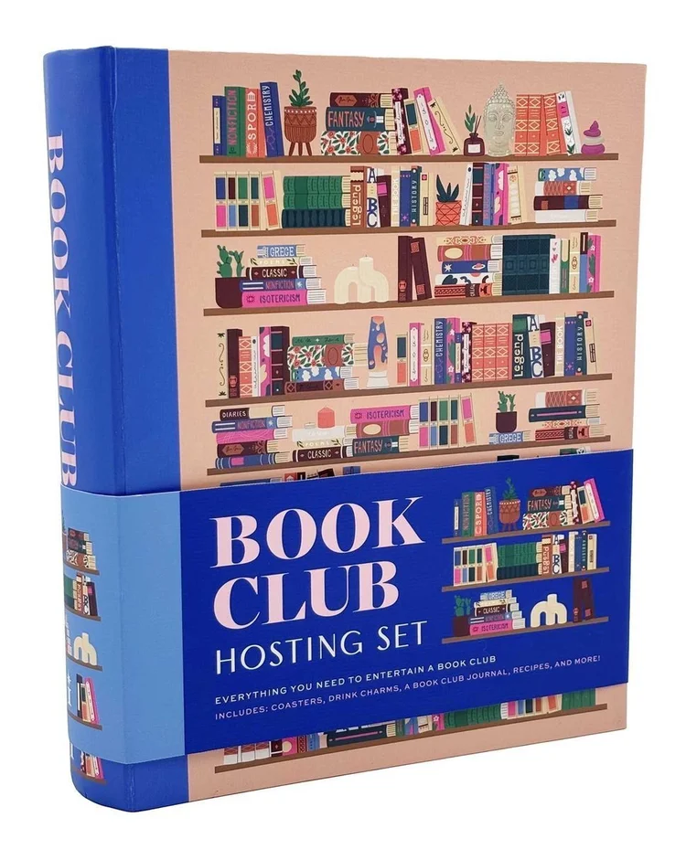Book Club Hosting Set box by Insight Editions