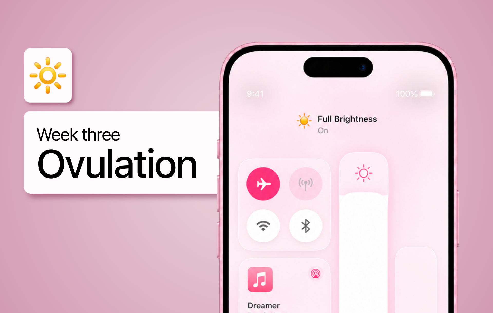 Ovulation phase illustration