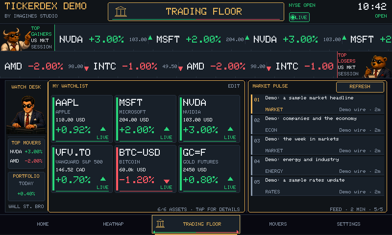 Trading Floor · demo
