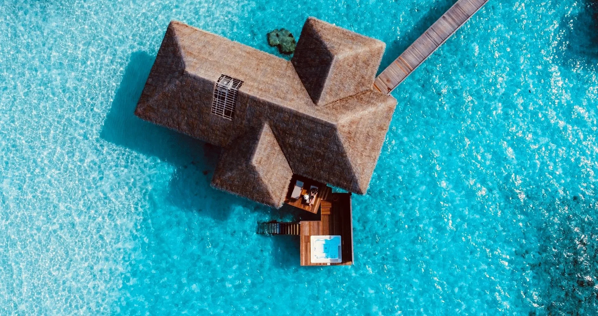 Luxury Maldives resort
