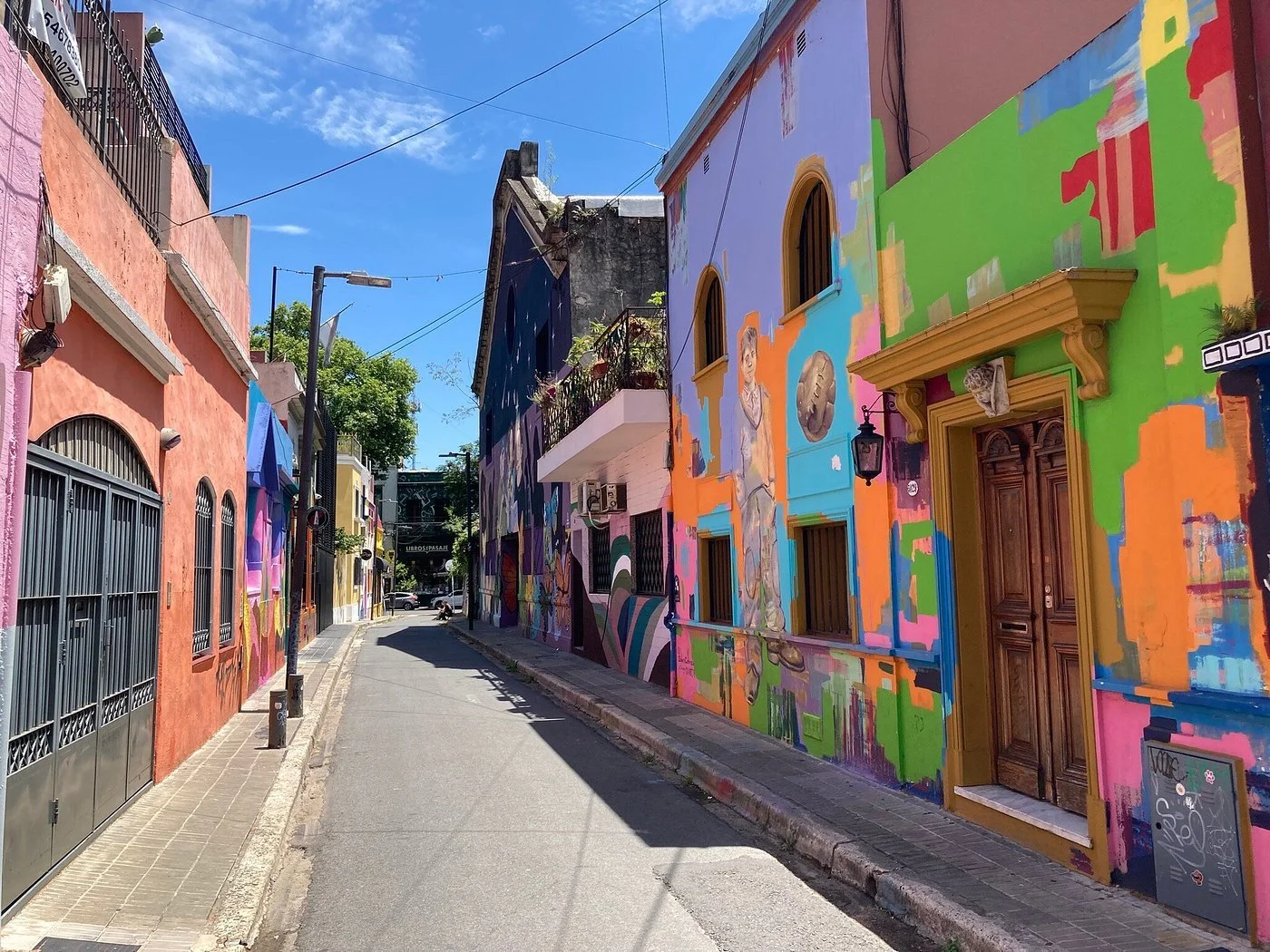 La Boca neighborhood — colorful streets