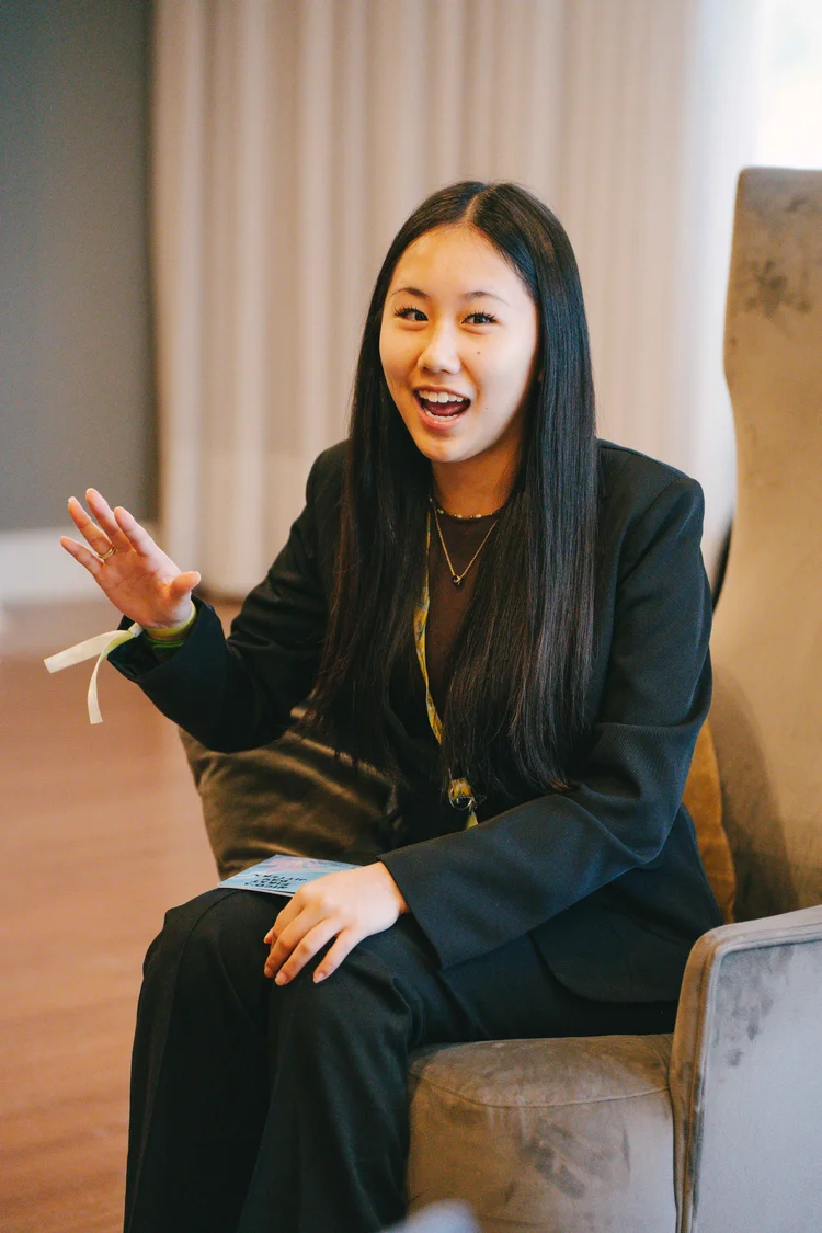 A participant during an interview