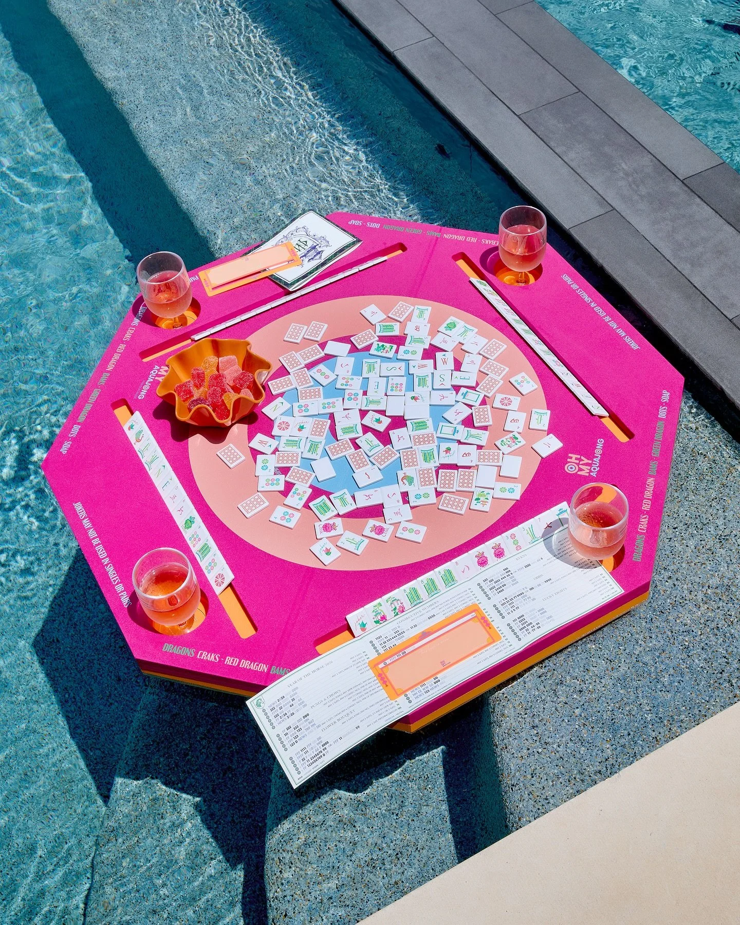 Floating Mahjong Mat