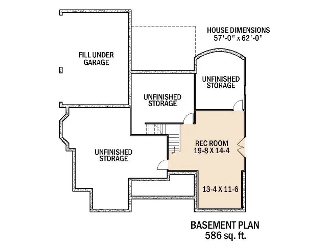 Basement Floor Plan