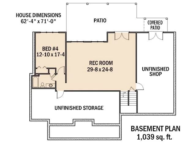 Basement Floor Plan