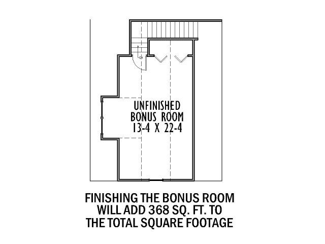 Bonus Room Floor Plan
