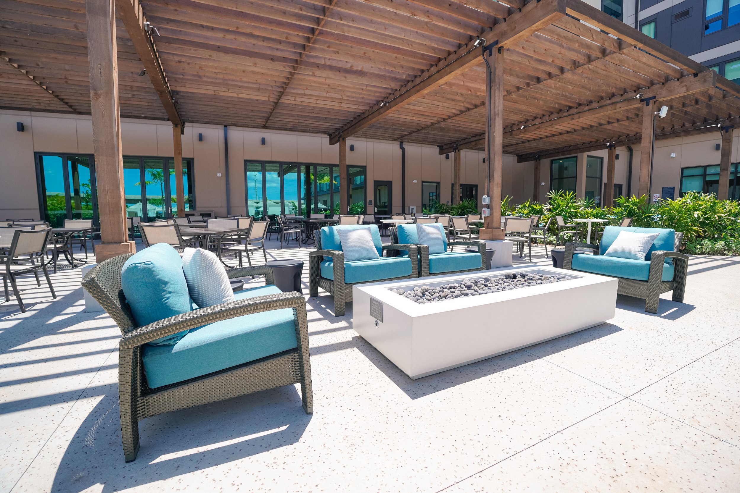 Outdoor pool and grounds at Hyatt Hoʻopili ʻEwa Beach