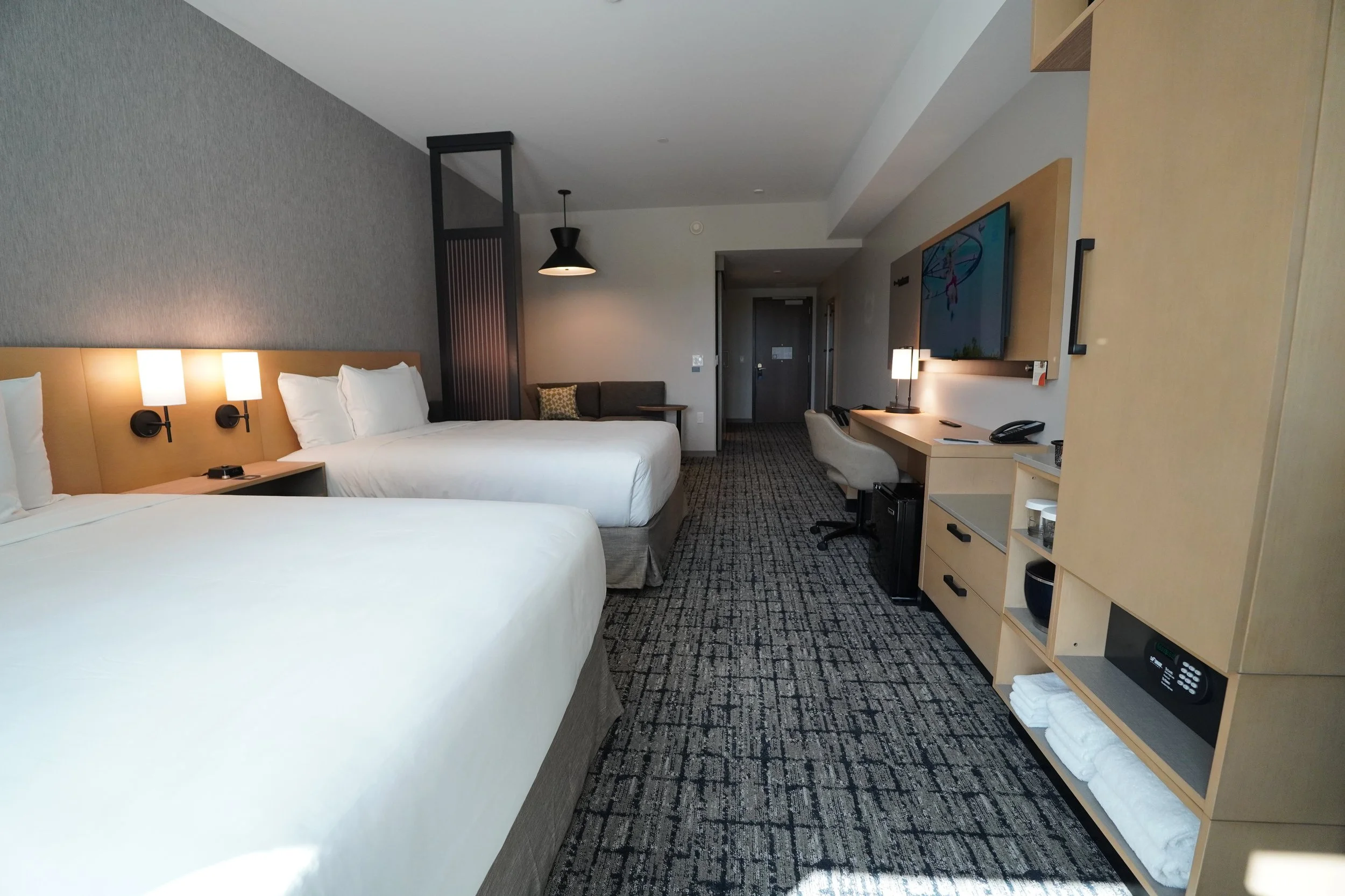Modern room interior at Hyatt Hoʻopili in ʻEwa Beach Oʻahu