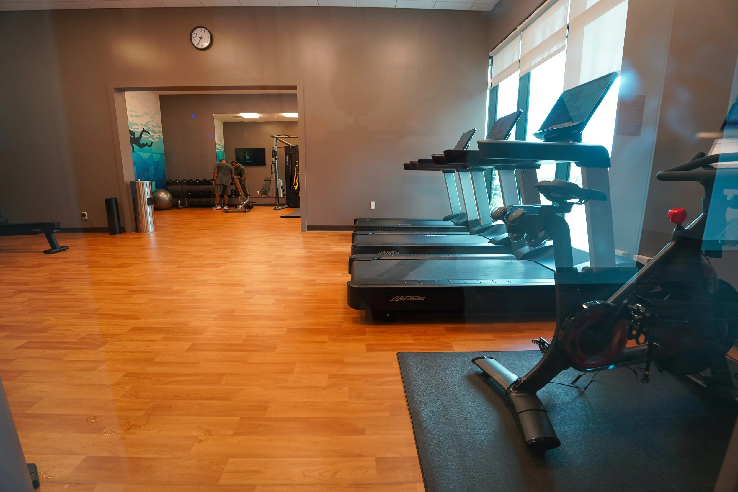 24-hour fitness center at Hyatt Place and House Hoʻopili
