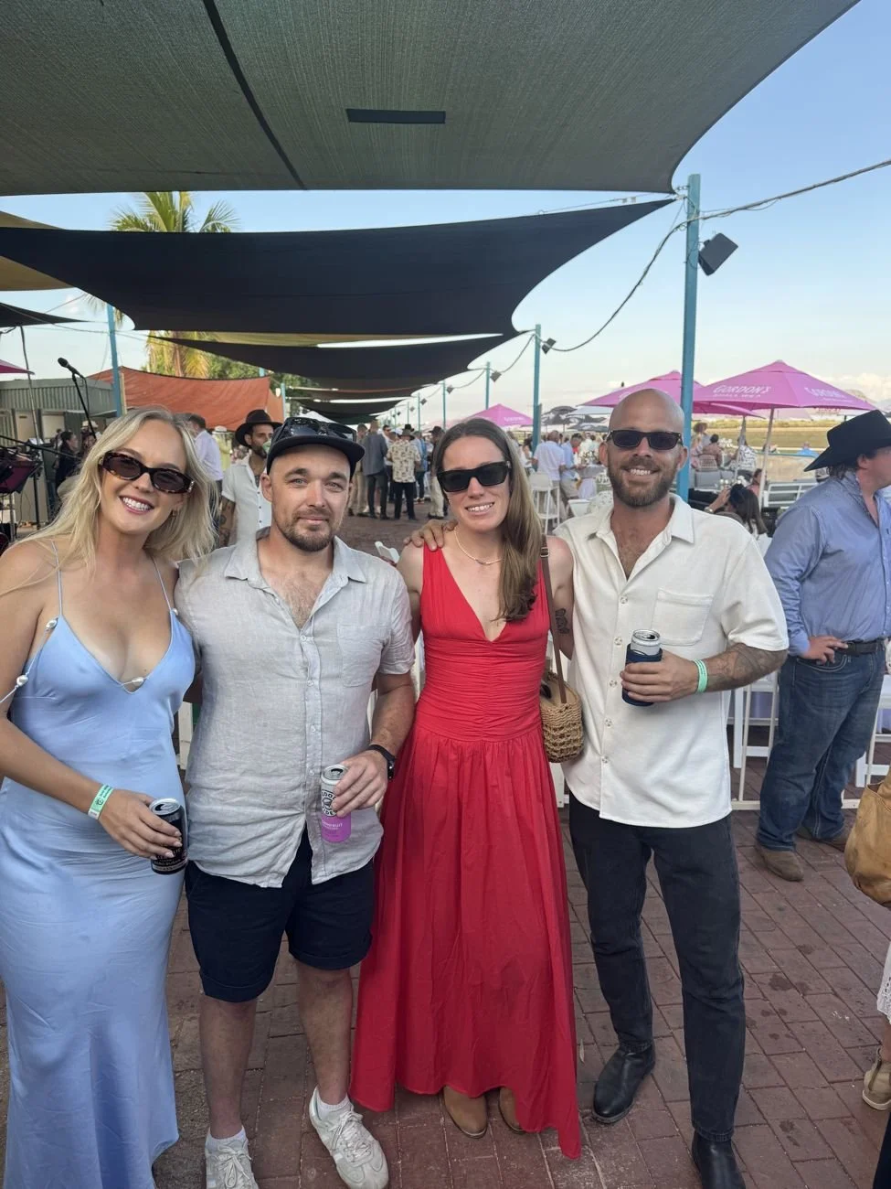 Dressed up at the races