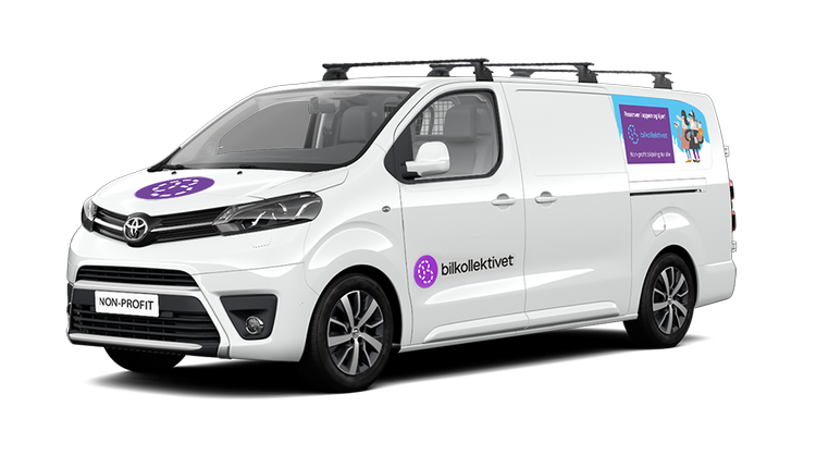 Toyota Proace elektrisk varebil fra Bilkollektivet