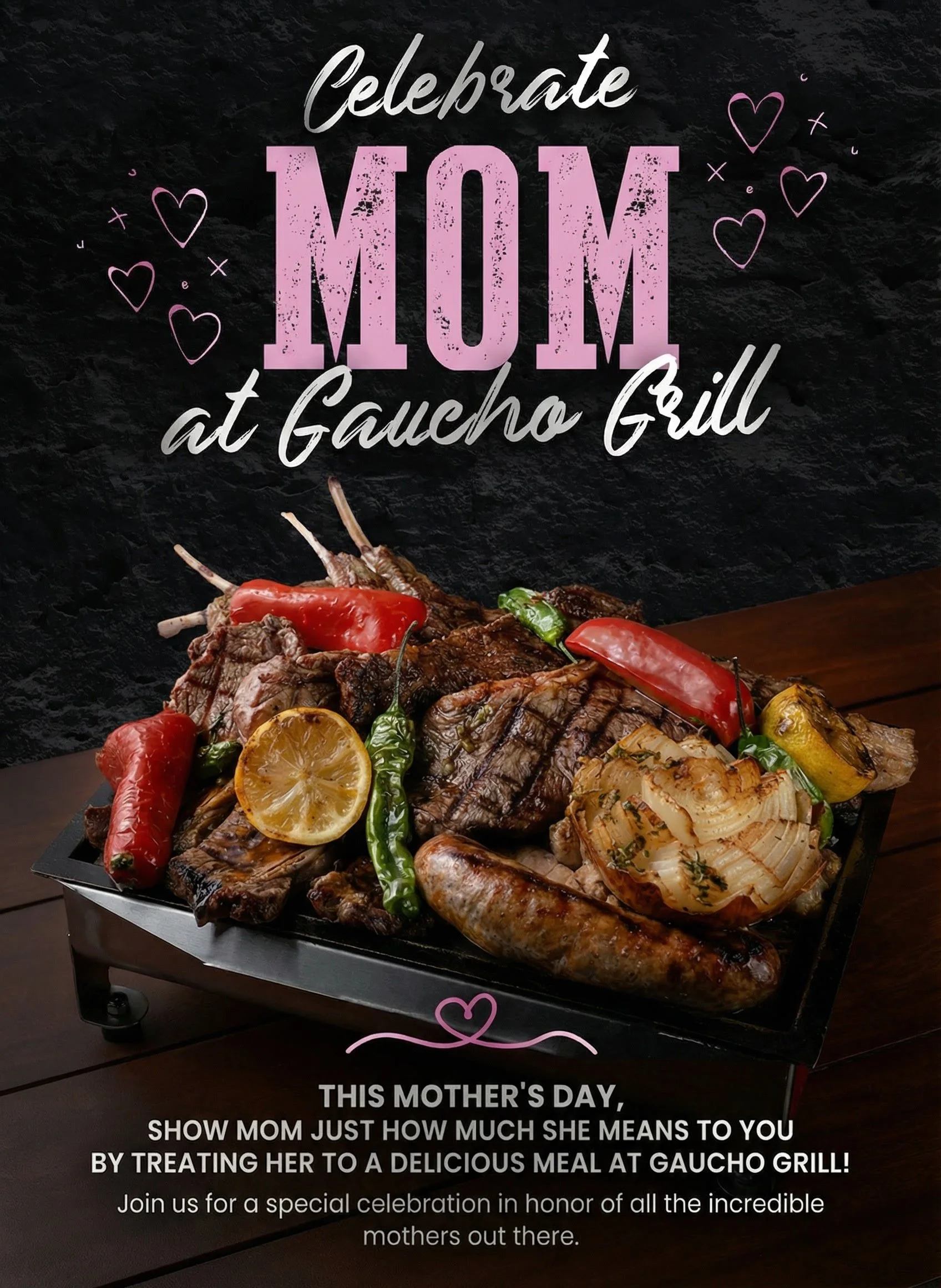 Celebrate Mom at Gaucho Grill