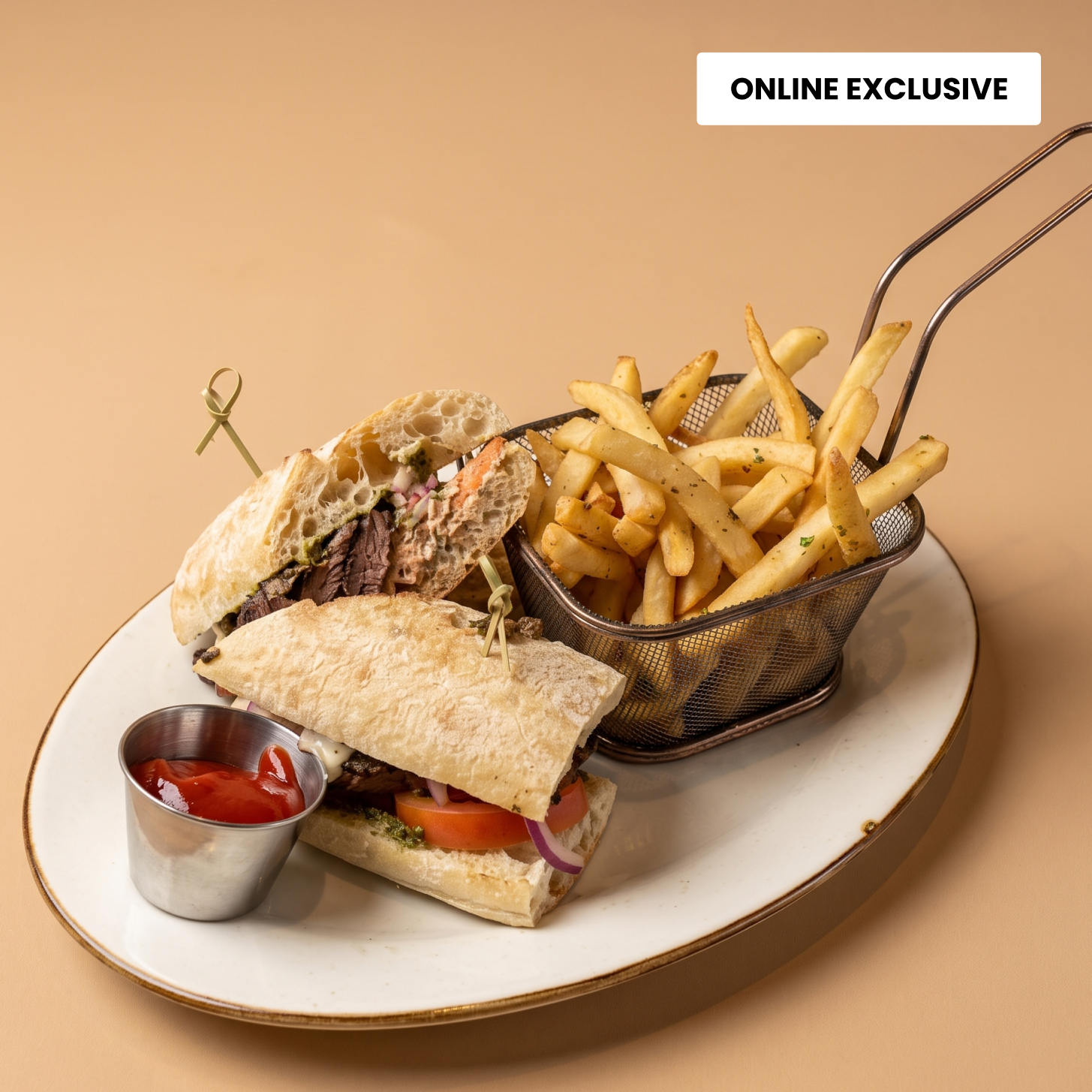 Skirt Steak Sandwich