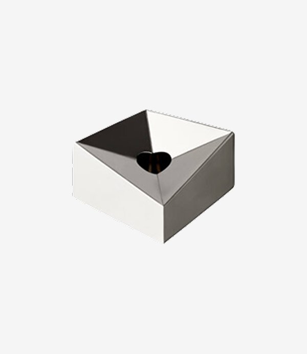Reflect candle holder chrome