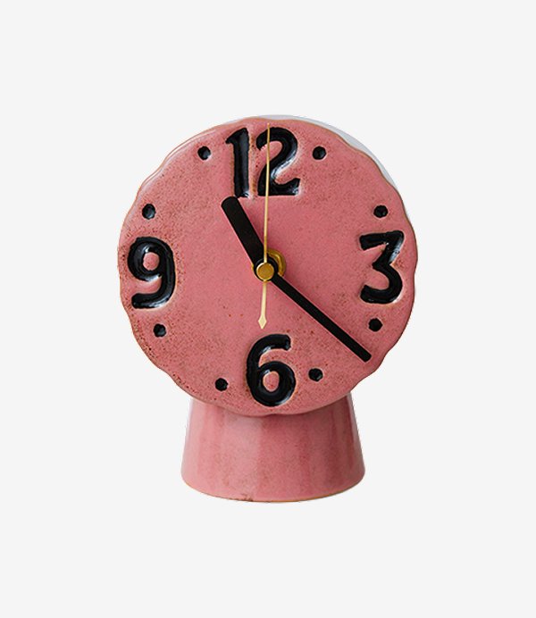 Retro ceramic clock